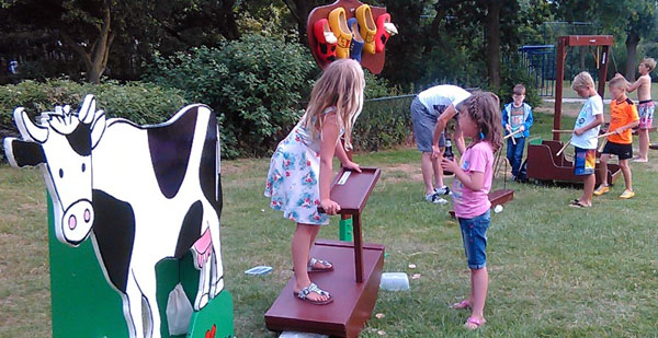 spelmiddag op school